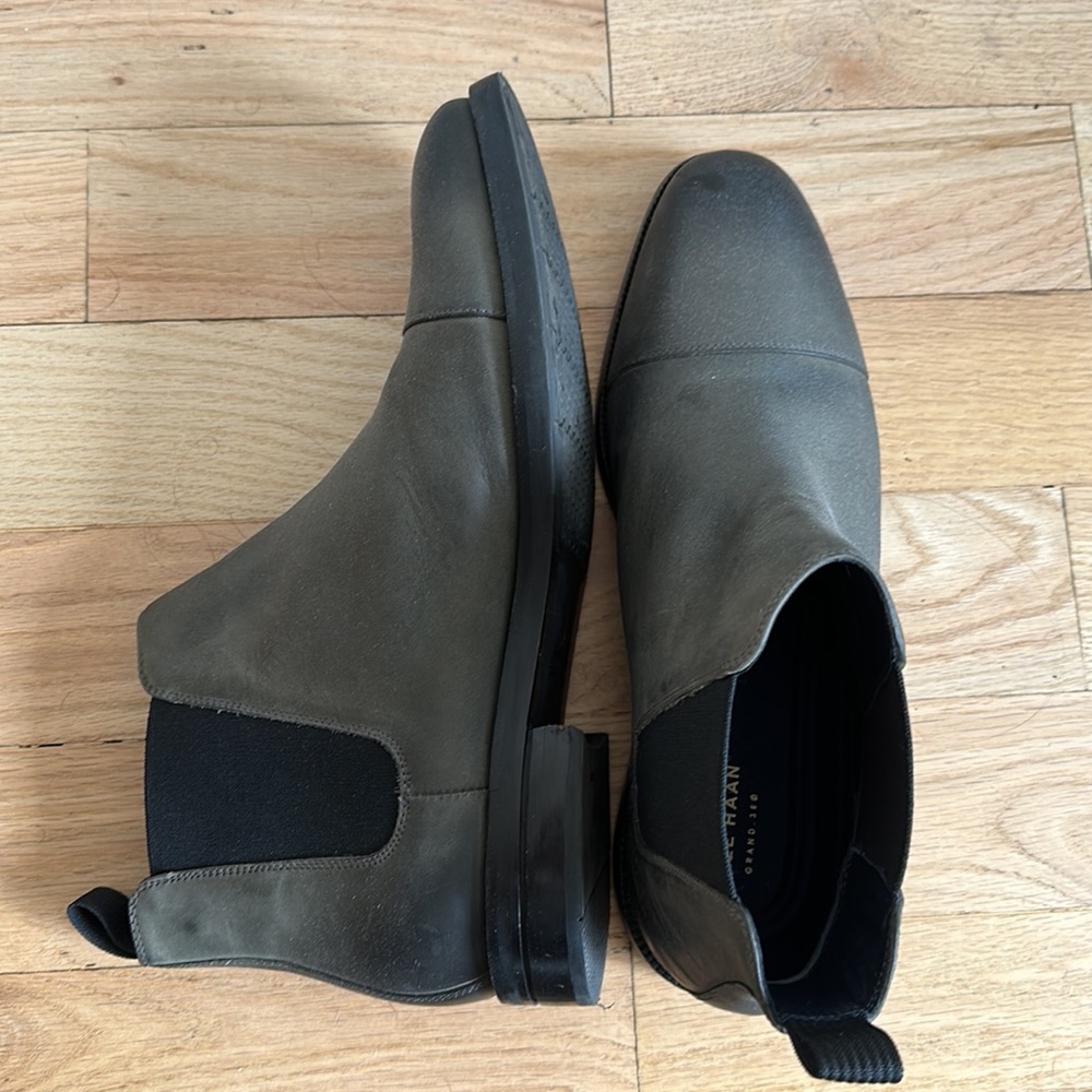 Cole Haan mens leather boots